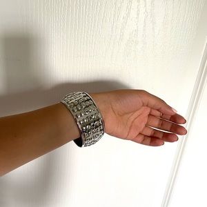 Large Silver Bracelet